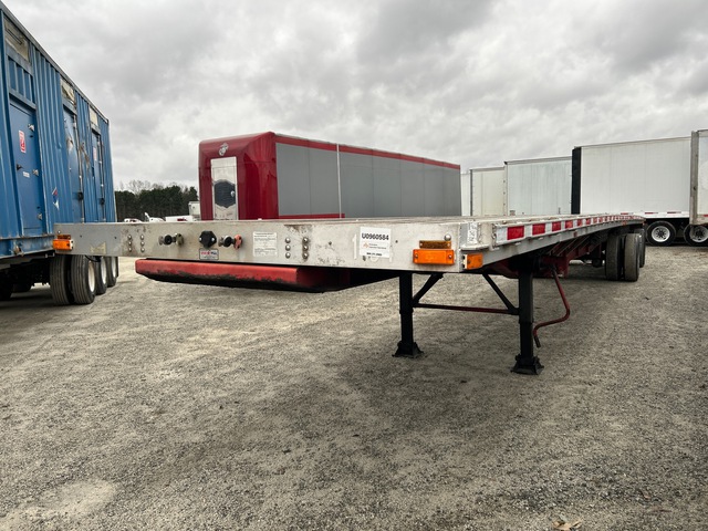2004 Transcraft Eagle W2 49 ft T/A Spread Axle Flatbed Trailer
