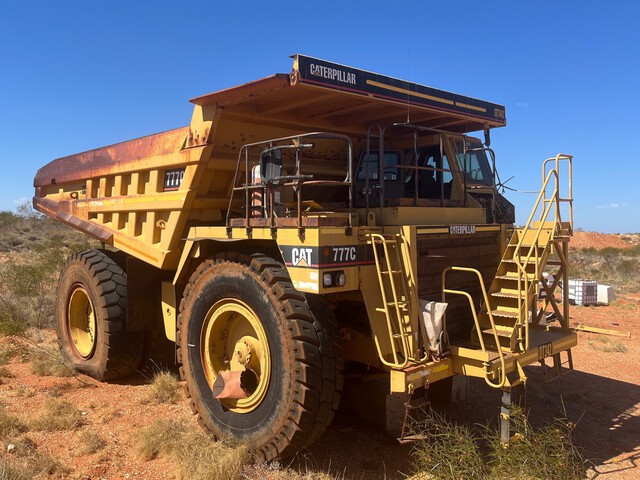 1995 Cat 777C Haul Truck (Inoperable) 1995 Cat 777C Haul Truck (Inoperable)