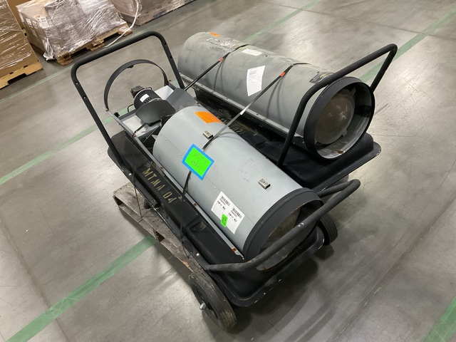 (2) Delux Space Heaters