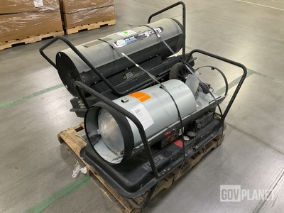(2) Delux Space Heaters