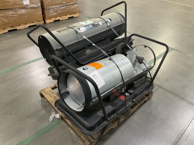 (2) Delux Space Heaters