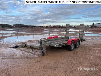 Hubiere H212L14CF T/A Remorque Equipment Trailer