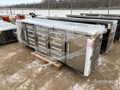 2026 Suihe 10FT-18D-2-01B-01 10 ft 18-Drawer Workbench (Unused)