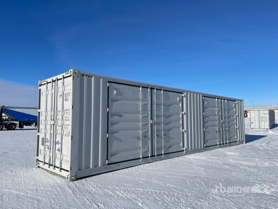 2026 40 ft High Cube Multi-Door Storage Container