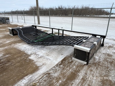 2026 Suihe NFG-20FGP-E 20 ft x 7 ft Steel Driveway Gate (Unused)