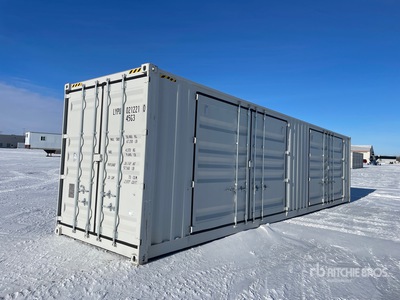 2026 40 ft High Cube Multi-Door Storage Container