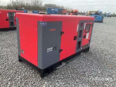 2025 STARVOX KC-50GF Skid-Mounted Generator Set (Unused)