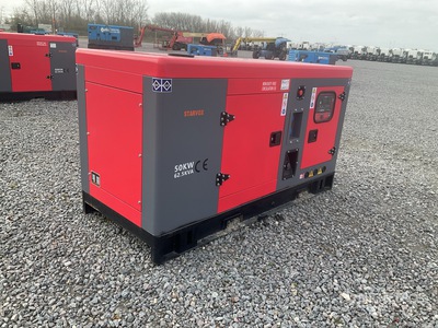 2025 STARVOX KC-50GF Skid-Mounted Generator Set (Unused)