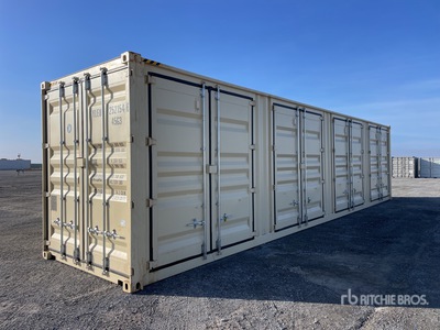 2025 40 ft High Cube Multi-Door Contenedor de almacenamiento