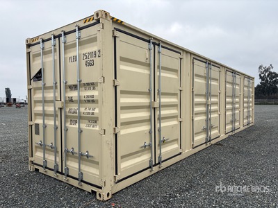 2025 40 ft High Cube Multi-Door Storage Container