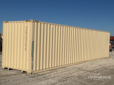 2025 40 ft High Cube Multi-Door Conteneur de stockage