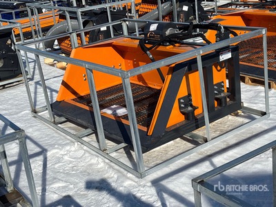 2025 ARTEER SB-72W 72 in 1200 lb Screening Bucket Skid Steer Bucket - Fits Skid Steer (Unused)