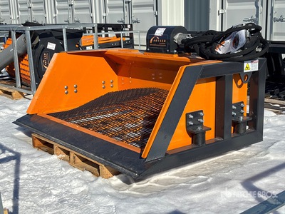 2025 ARTEER SB-72W 72 in 1200 lb Screening Bucket Skid Steer Bucket - Fits Skid Steer (Unused)