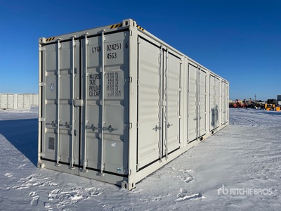 2025 40 ft High Cube Multi-Door Storage Container