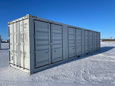 2026 40 ft High Cube Multi-Door Storage Container