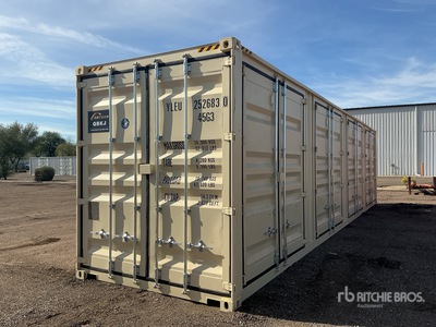 2025 40 ft High Cube Multi-Door Storage Container