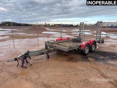 2016 Hubiere H212L14CF T/A Remorque Equipment Trailer (Inoperable)