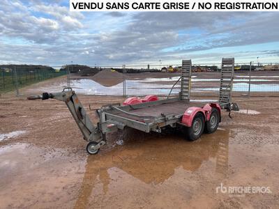 Hubiere H212L14CF T/A Remorque Equipment Trailer