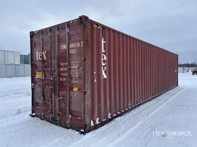 2012 40 ft High Cube Storage Container