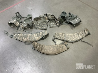 (234) FIghting Load Carriers & (142) Molded Waist Belts