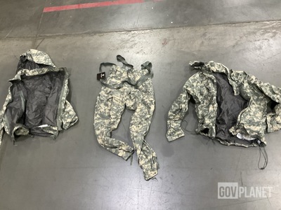 (11) Wet Weather Jackets, (8) Pairs of Cold Weather Trousers & Assorted Items