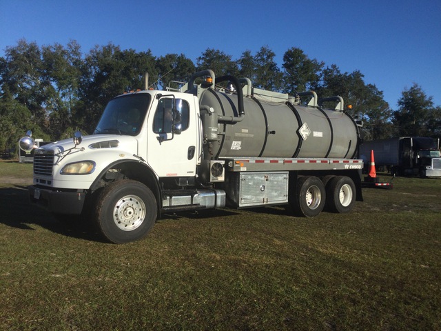 Cusco on 2010 Freightliner M2 106 Business Class 6x4 Vacuum Tanker Truck