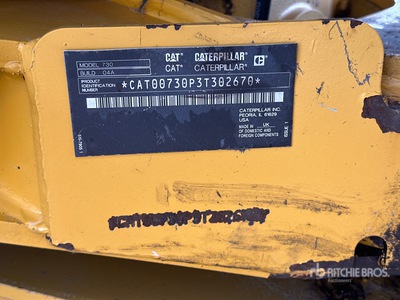 2022 Cat 730 Camion à benne articulé