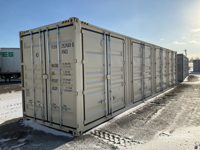 2025 45 ft High Cube Multi-Door Storage Container
