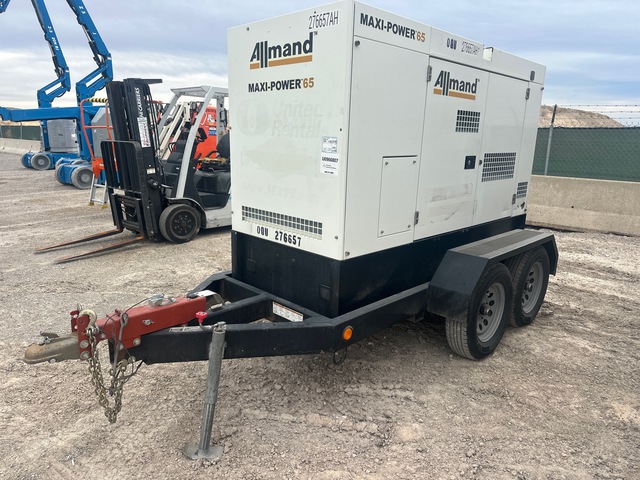 2021 Allmand MP65 36.5 kW Mobile Generator Set