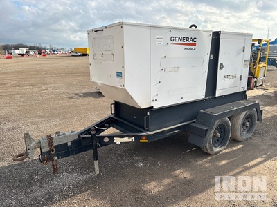 2019 Generac MDG75DF4-URI 60 kW Mobile Generator Set