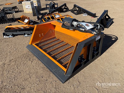 2025 ARTEER SB-72W 72 in Godet de Criblage pour Chargeuse à Direction à Glissement (Unused)