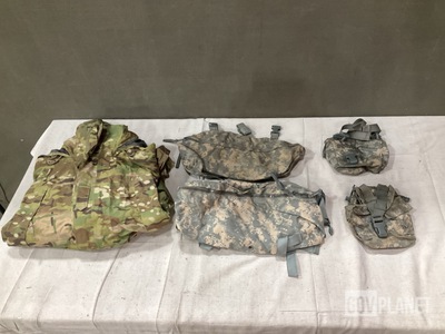 (50) Waist Packs, (119) Canteen Pouches & Assorted Items