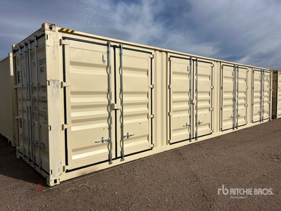 2025 40 ft High Cube Multi-Door Storage Container