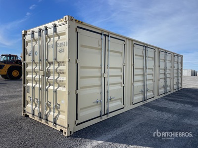 2025 40 ft High Cube Multi-Door Contenedor de almacenamiento