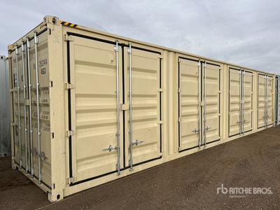 2025 40 ft High Cube Multi-Door Container per stoccaggio