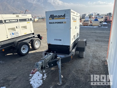 2018 Sullair 400HDPQ-CU 25 kVA mobile 発電機セット (<10 Kw または 12.5 Kva)