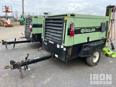 2018 Sullair 400EH/DPQ/CU4F/OPTB.O.M 400 cfm Mobile Air Compressor