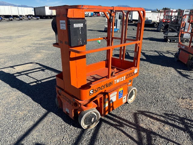 2019 Snorkel TM12E Vertical Mast Lift