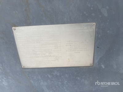 2017 Atlas Copco XATS400 Air Compressor