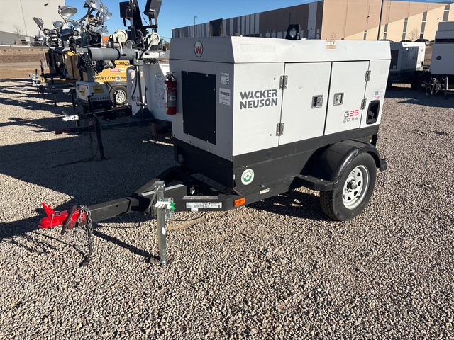 2021 Wacker Neuson G25 30 kVA Mobile Generator Set