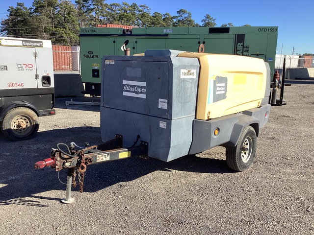 2017 Atlas Copco XAS440JD8 Mobile Air Compressor