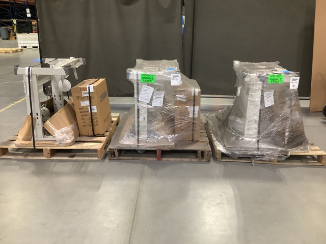 (3) Consew CONSEW7360R-2 Sewing Machines w/Table