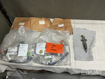 (1) Fuel Injector Assembly, (6) Branched Wiring Harnesses & Assorted Items