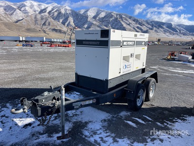 2019 Multiquip DCA-40SSKU4F2 36 kVA Mobile Generator Set