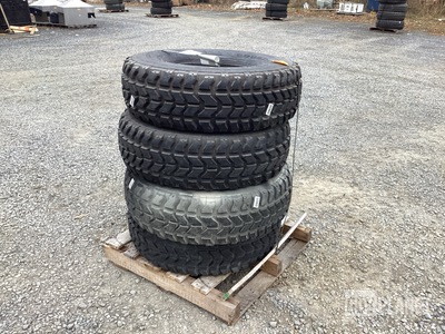 (4) Goodyear 37x12.50R16.5LT Tires