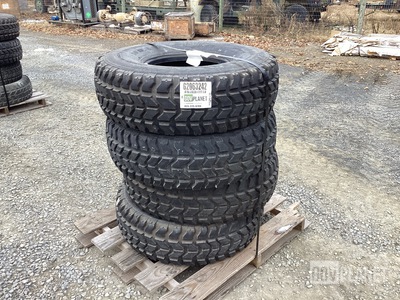 (4) Goodyear 37x12.50R16.5LT Tires