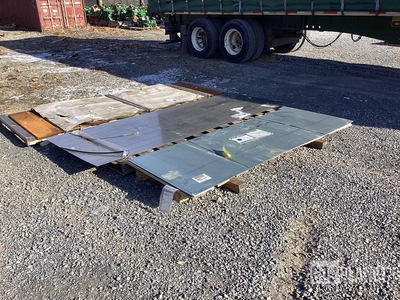 (4) Assorted Metal Sheets