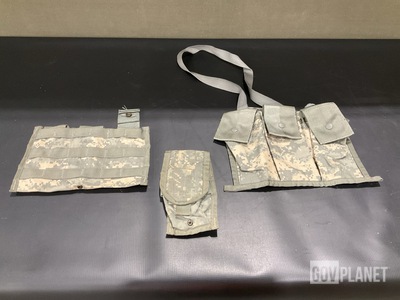 (547) M4 Two Mag Pouches, (204) M4 Three Mag Pouches & Assorted Items