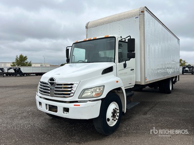 2009 Hino 268A 4x2 Van Truck (Inoperable)