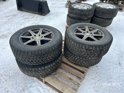 Quantity of (4) Bridgestone Blizzak 265/60/R18 Tires